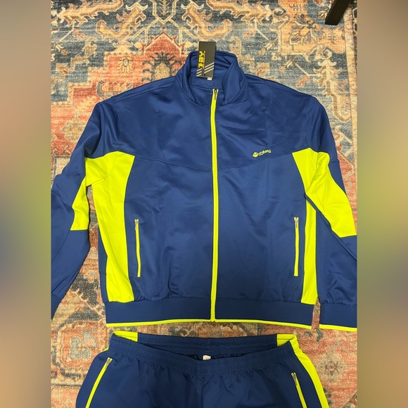 Sports Jacket & Pants Running Gym  4XL Full Zip Sweater Running - Picture 3 of 6